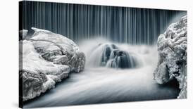 The Blue Curtain-Keijo Savolainen-Laminated Photographic Print