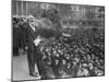 Keir Hardie Giving a Speech-null-Mounted Photographic Print