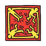 Fun Gallery Exhibition, 1983-Keith Haring-Framed Giclee Print