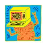 Andy Mouse 1985-Keith Haring-Giclee Print