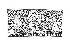 Untitled, 1985-Keith Haring-Giclee Print
