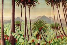 Fiji - Copra, Pineapples, Bananas, Sugar, from the Series 'Some Empire Islands', 1929-Keith Henderson-Giclee Print