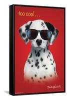 Keith Kimberlin - Dalmatian Puppy - Too Cool-Trends International-Framed Stretched Canvas