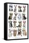 Keith Kimberlin - Kittens - Headphones-Trends International-Framed Stretched Canvas