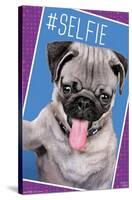 Keith Kimberlin - Kittens - Pug - Selfie-Trends International-Stretched Canvas