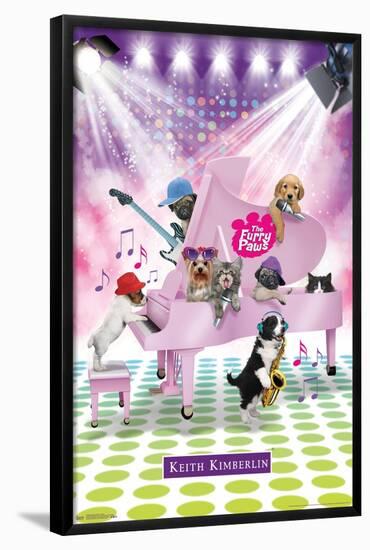Keith Kimberlin - Puppies and Kittens Band-Trends International-Framed Poster