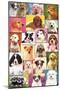 Keith Kimberlin - Puppies Grid-Trends International-Mounted Poster