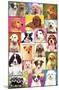 Keith Kimberlin - Puppies Grid-Trends International-Mounted Poster