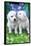 Keith Kimberlin - White Golden Retriever Puppies-Trends International-Framed Poster