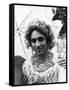 Keith Moon In Drag-null-Framed Stretched Canvas