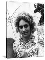 Keith Moon In Drag-null-Stretched Canvas