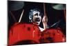 Keith Moon Red Drums-null-Mounted Premium Giclee Print