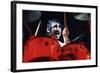 Keith Moon Red Drums-null-Framed Art Print