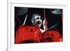 Keith Moon Red Drums-null-Framed Art Print