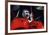 Keith Moon Red Drums-null-Framed Art Print