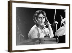 Keith Moon Singing Bell Boy-null-Framed Art Print