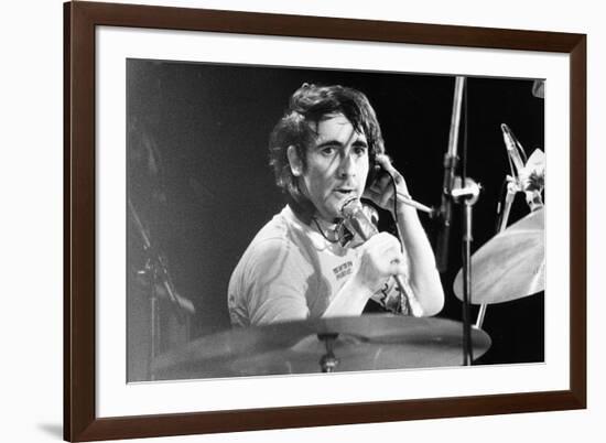 Keith Moon Singing Bell Boy-null-Framed Art Print