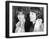 Keith Richards and Mick Jagger Celebrate-Associated Newspapers-Framed Photo