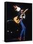 Keith Richards During a Performance by the Rolling Stones-null-Framed Stretched Canvas