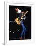 Keith Richards During a Performance by the Rolling Stones-null-Framed Premium Photographic Print