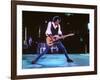 Keith Richards During a Performance by the Rolling Stones-null-Framed Premium Photographic Print