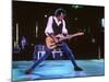 Keith Richards During a Performance by the Rolling Stones-null-Mounted Premium Photographic Print