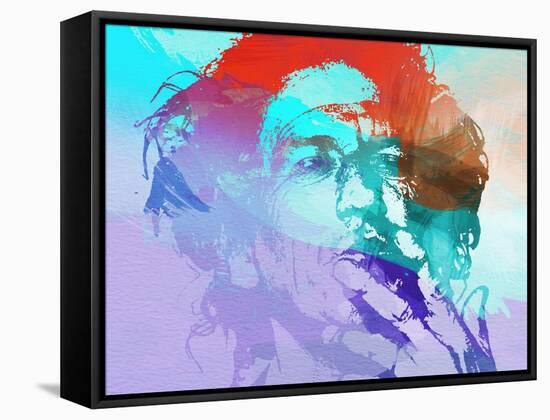 Keith Richards-NaxArt-Framed Stretched Canvas