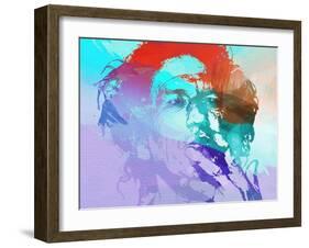 Keith Richards-NaxArt-Framed Premium Giclee Print