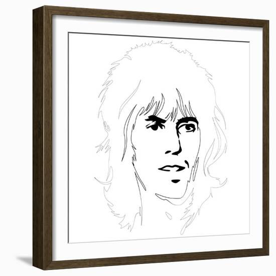 Keith Richards-Logan Huxley-Framed Premium Giclee Print