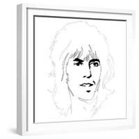 Keith Richards-Logan Huxley-Framed Premium Giclee Print