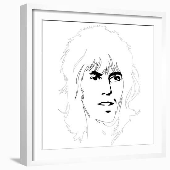 Keith Richards-Logan Huxley-Framed Premium Giclee Print