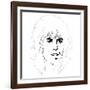 Keith Richards-Logan Huxley-Framed Art Print