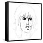 Keith Richards-Logan Huxley-Framed Stretched Canvas