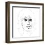 Keith Richards-Logan Huxley-Framed Art Print