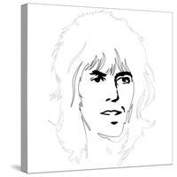 Keith Richards-Logan Huxley-Stretched Canvas