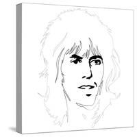 Keith Richards-Logan Huxley-Stretched Canvas