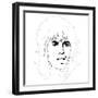 Keith Richards-Logan Huxley-Framed Art Print