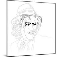 Keith Richards-Logan Huxley-Mounted Premium Giclee Print