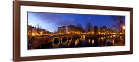 Keizergracht Canal, Leidsegracht Canal, South Holland, Amsterdam, Netherlands-Jim Engelbrecht-Framed Photographic Print