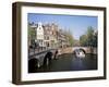 Keizers Gracht, Amsterdam, Holland-Roy Rainford-Framed Photographic Print