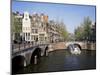 Keizers Gracht, Amsterdam, Holland-Roy Rainford-Mounted Photographic Print