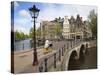 Keizersgracht, Amsterdam, Netherlands, Europe-Amanda Hall-Stretched Canvas