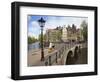 Keizersgracht, Amsterdam, Netherlands, Europe-Amanda Hall-Framed Photographic Print