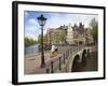 Keizersgracht, Amsterdam, Netherlands, Europe-Amanda Hall-Framed Photographic Print