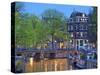 Keizersgracht, Amsterdam, Netherlands-Neil Farrin-Stretched Canvas