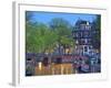 Keizersgracht, Amsterdam, Netherlands-Neil Farrin-Framed Photographic Print