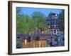 Keizersgracht, Amsterdam, Netherlands-Neil Farrin-Framed Photographic Print