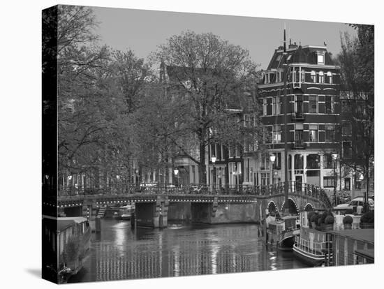 Keizersgracht, Amsterdam, Netherlands-Neil Farrin-Stretched Canvas