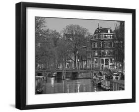 Keizersgracht, Amsterdam, Netherlands-Neil Farrin-Framed Photographic Print