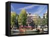 Keizersgracht, Amsterdam, the Netherlands (Holland)-Sergio Pitamitz-Framed Stretched Canvas